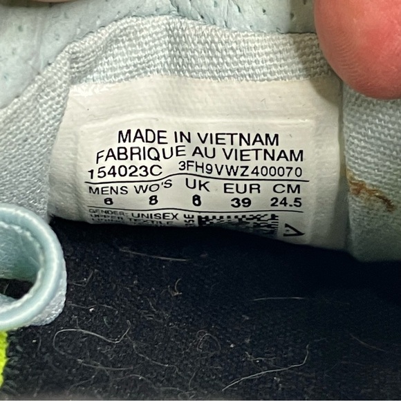 Converse blue low top sneakers unisex sizing women’s size 8 casual skateboard - Picture 10 of 10